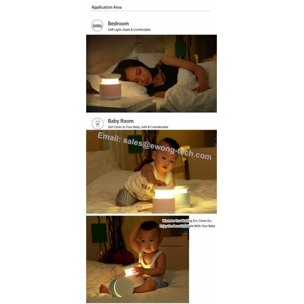 Mini stretching lamp / innovative rechargeable touch small night led lamp