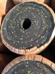 Easy to Clean and Maintain Rubber Black Base Recycled Rubber Rolls with Colorful