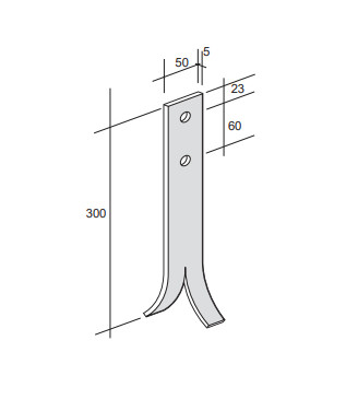Bowmac Bracket B75 Hot Dip Galvanised Strap