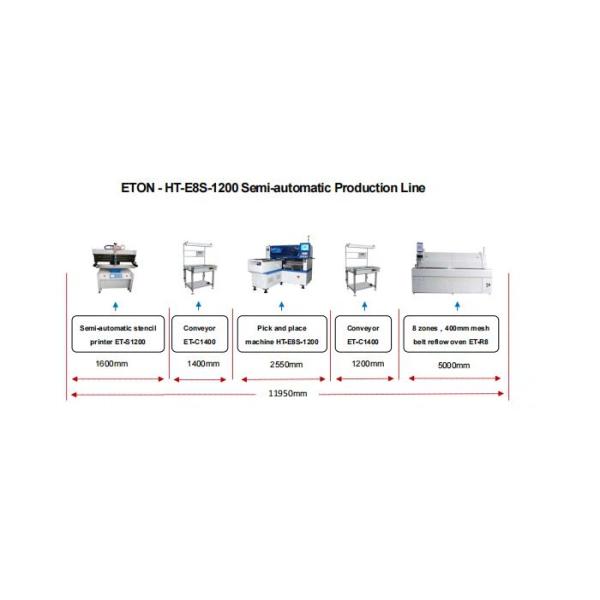 LED bulbs making mounter 2 sets camera 12 nozzles LED Mounting Machine