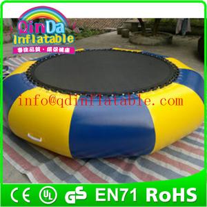China inflatable water trampoline for sale, inflatable trampoline on water Trampoline for kids on sale