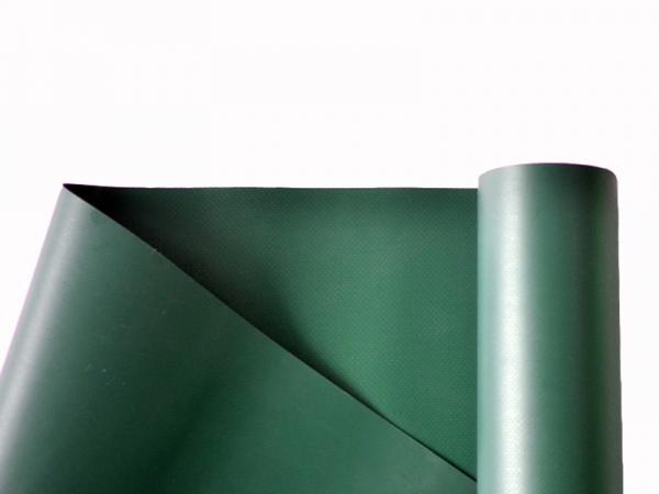 Quality Dark Green PVC Coated Tarpaulin Fabric / PVC Tarpaulin Material Cover for sale