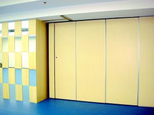 Wholesale Auditorium Folding Partition Walls / Decorative Melamine Board Sliding Room Dividers from china suppliers