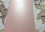 Rose Color Metallic Effect Epoxy Polyester Powder Coat Paint For Decorative