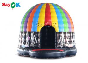 Wholesale Voice Bounce Inflatable Tent 5x4x3.5mH Led Inflatable Disco Dome Tent For Music Dance Party Event from china suppliers