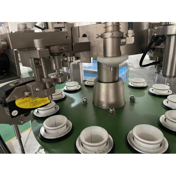 Tube filling machine control panel