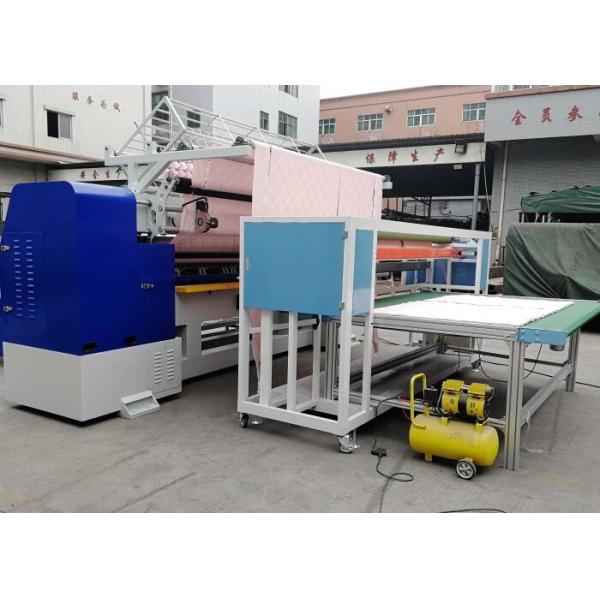 320CM PLC Control Fabric Cutting Machine With Conveying Platform