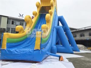 Custom Made PVC Tarpaulin Commercial Giant Inflatable Slide With 20 Years Experience‎