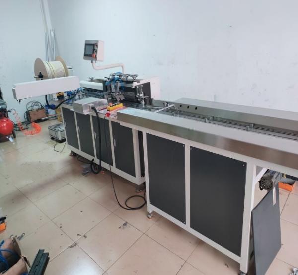 11mm Automatic Notebook Punching Binding Machine Wire O Punching Binding