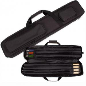 China Soft Custom Sports Bags Pool Cue Carrying Case For 2 Sticks Games on sale