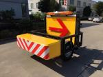 LED Direction Arrow Retractable Mobile Vehicle Barrier With Patent Certification