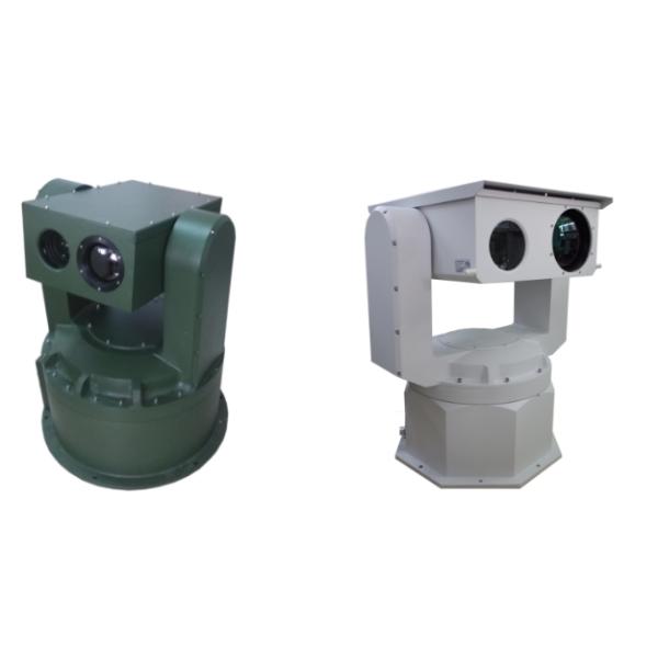 Border Surveillance Thermal Security Camera , Long Range Outdoor Camera With Auto Tracking