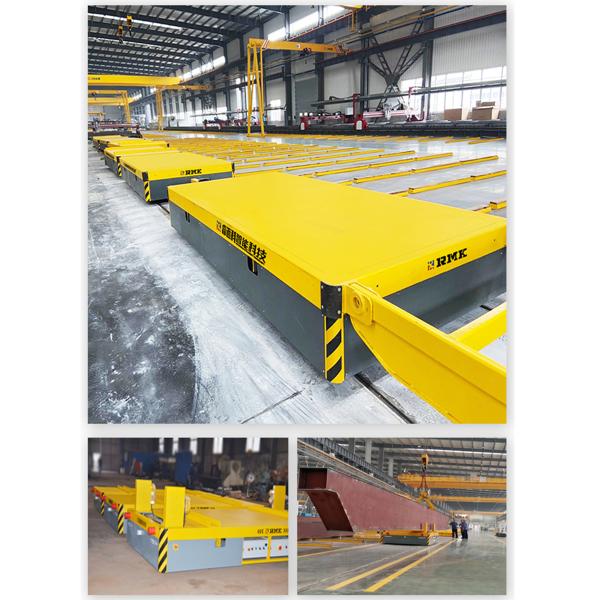 20 Tons Material Battery Transfer Trolley Wireless Remote Control