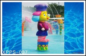 Wholesale Water Sprayground Aqua Play Water Park, Monkey Cartoon Shaped Spray Park Equipment from china suppliers