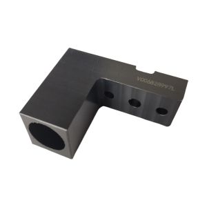 Automation Machinery Parts Custom CNC Machining Services With Black Anodized