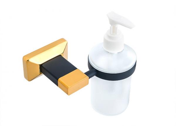 Quality Gold Plated Bathroom Accessory Commercial Soap Dispenser Holder 500 PCS for sale