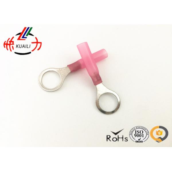 Insulated Ring Wire Connectors Terminals Heat Shrinkable Copper Ring Terminals