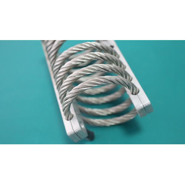 Corrosion Resistant Steel Wire Rope Vibration Isolators With Low Resonant Frequency