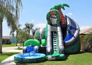 China inflatable double water slide	adults commercial backyard Inflatable Water Slide Rentals on sale