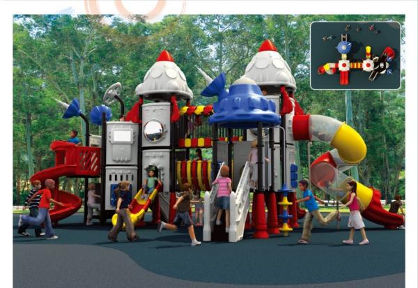 Quality South Korea Import Food Grade Plastic LLDPE Anti-UV Outdoor Park Big Children Playground for sale