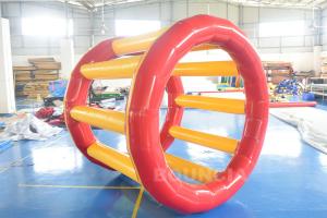 China PVC Tarpaulin Inflatable Hamster Wheel For Outdoor Water Activity on sale