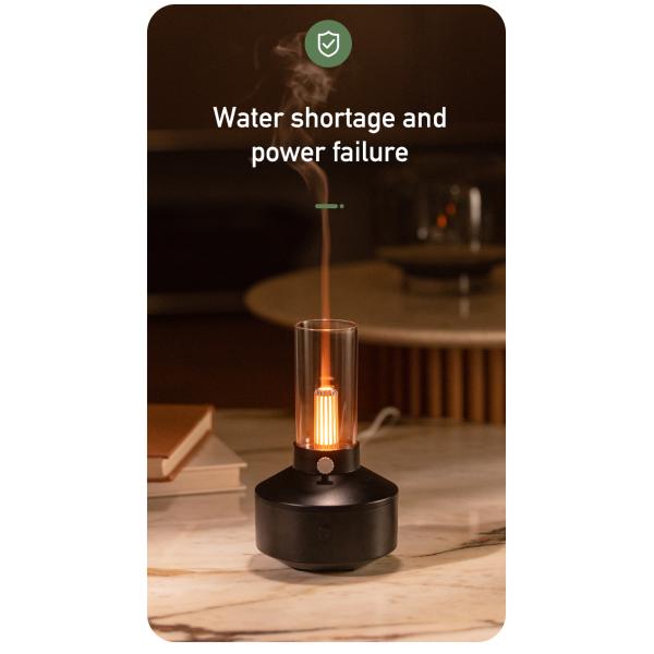 HOMEFISH Vintage Lamp Aromatherapy Machine Retro Design Small Room Humidifier For Humidification