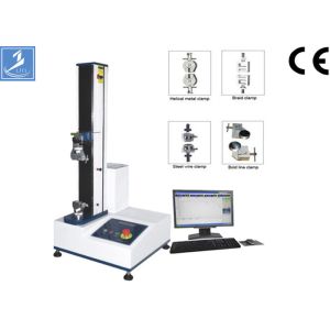 China Single Column Leather Tensile Testing Machines 2KN With Microcomputer Display on sale