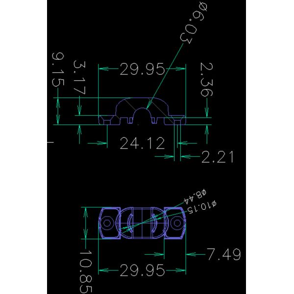 1w / 3w Led Optic / Optical Lens
