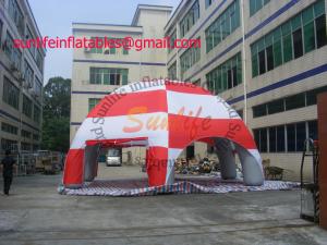 Wholesale Colourful Spider Tight Inflatable Tent , inflatable tailgate tent With Six Legs from china suppliers