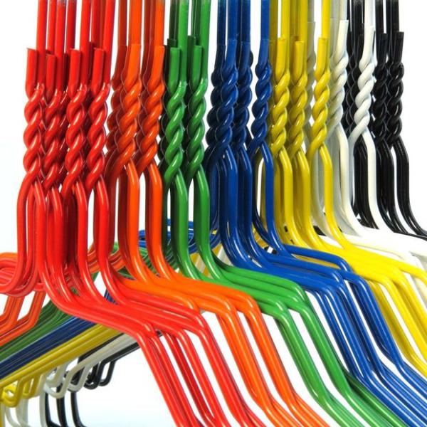 18 Inch Notched Thin Q235 1.9mm Clothes Wire Hanger