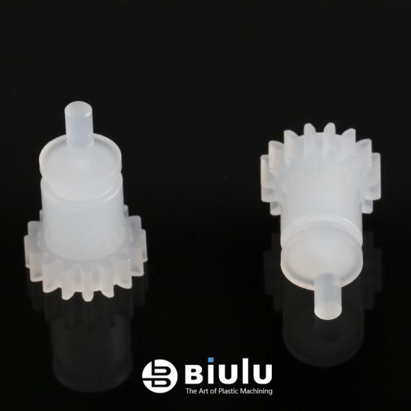 PVDF Parts 5 Axis Precision CNC Machining + / - 0.01mm Processing Tolerance