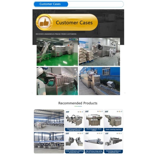 Automatic Puffed Snack Extrusion Machine Shrimp Chips Bugles Crispy Snacks Roasting Production Line