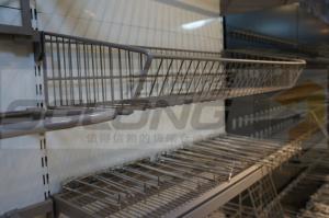 Wholesale 0.8mm Kick Metal Wire Baskets Gondola Shelving Accessories SGL-J-54 from china suppliers