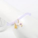 Star Handmade Beaded Bracelets for Lady / White Wedding Jewellery