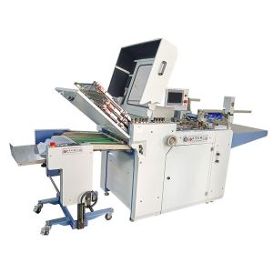 380V 530mm Width Automatic Paper Folding Machines For Booklet
