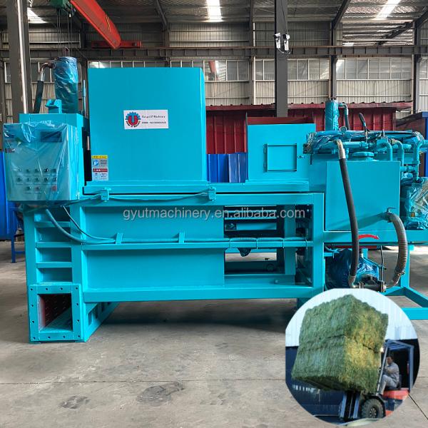 Alfalfa Full-Automatic Hay Straw Weighting Baler Press Machine 8566 KG