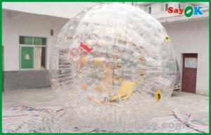 Wholesale Giant Inflatable Outdoor Games PVC Bubble Human Sized Hamster Ball For Amusement Park 3.6x2.2m from china suppliers