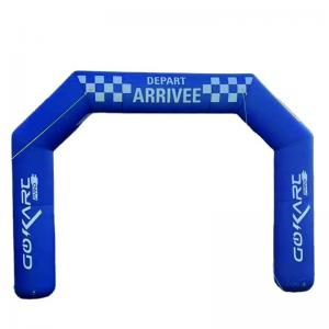 Wholesale Custom Printing Inflatable Finish Arch Outdoor Inflatable Entrance Arch from china suppliers