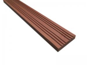 High Strength Longevity Plastic Wood Flooring For Balcony / Corridor 72*14mm