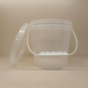 China Polyethylene Polypropylene Clear Plastic Drink Buckets Corrosion Resistant on sale