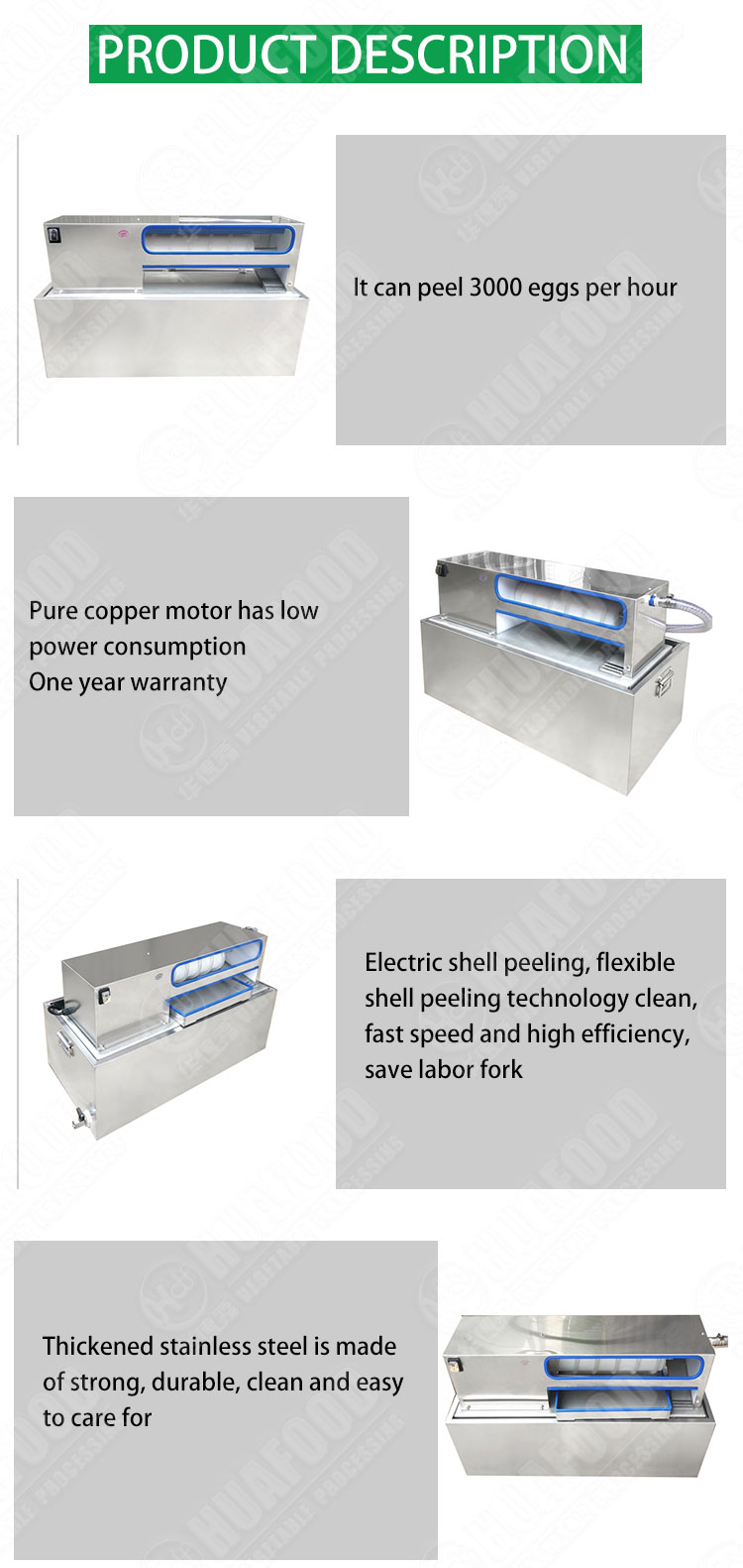 Soft boiled egg duck boiled egg automatic egg sheller with cooling for sale