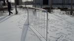 Full Hot Dipped Galvanized Crowd Control Barriers 1100mm X 2200mm