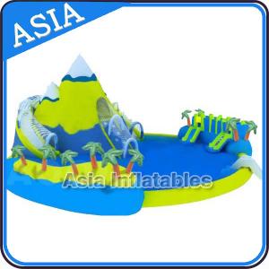 Wholesale Inflatable Amusement Park , Giant Inflatable Water Park , Swimming Pool Park Equipment from china suppliers