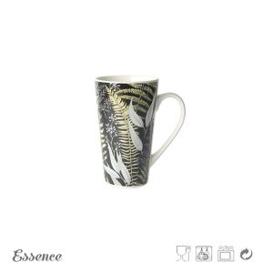 Wholesale V Shape Bone China Mugs 19 OZ Custom Decal Printing With Handle from china suppliers