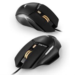 China RGB Optical Wired 3V 500Hz 25uA Ergonomic Gaming Mouse for sale