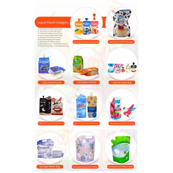 Lightweight Recyclable Packaging Solutions Recyclable Pouch Packaging With Mono Material