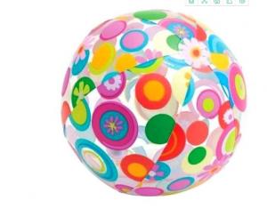 Wholesale Jumbo Inflatable Beach Ball 42&quot; Large Diameter Crystal Clear-Translucent Dots from china suppliers