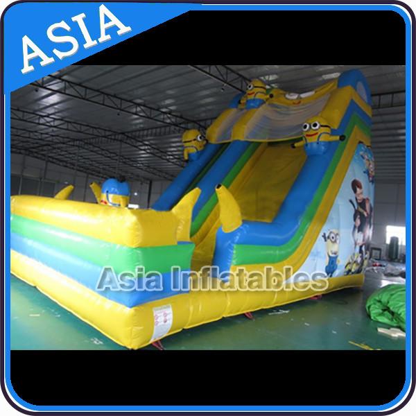 Quality PVC Tarpaulin Commercial Inflatable Bouncer Inflatable Minions Bouncy Castle for sale