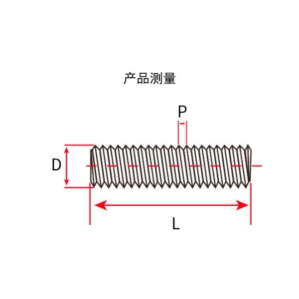 OEM Customized M8 M10 M12*500mm 1000mm 2000mm 3000mm Galvanized Trapezoidal Threaded Rod