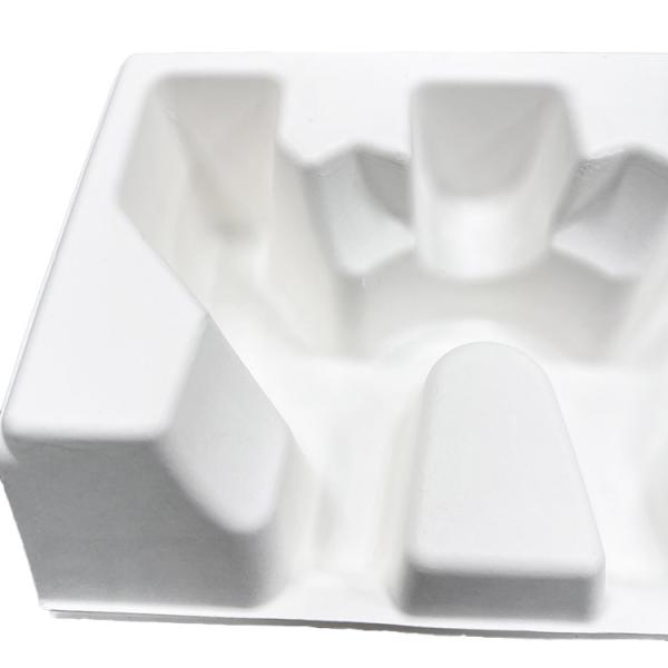 Eco Friendly Molded Pulp Tray Biodegradable Paper Insert Packing